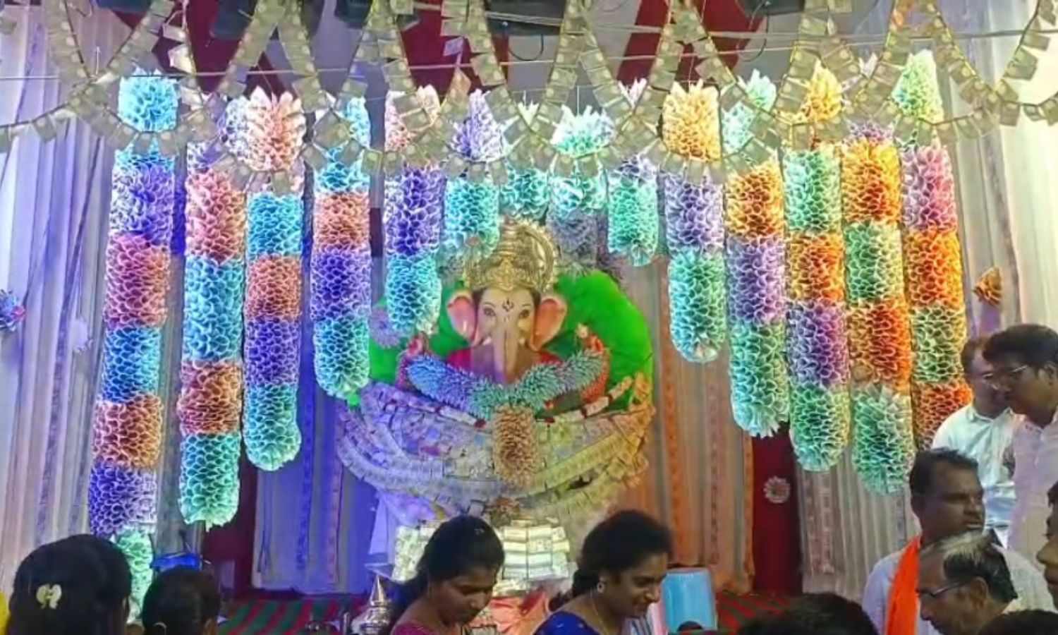 Warangal: వరంగల్‌లో రూ.1.91 కోట్లతో కరెన్సీ గణపతి 