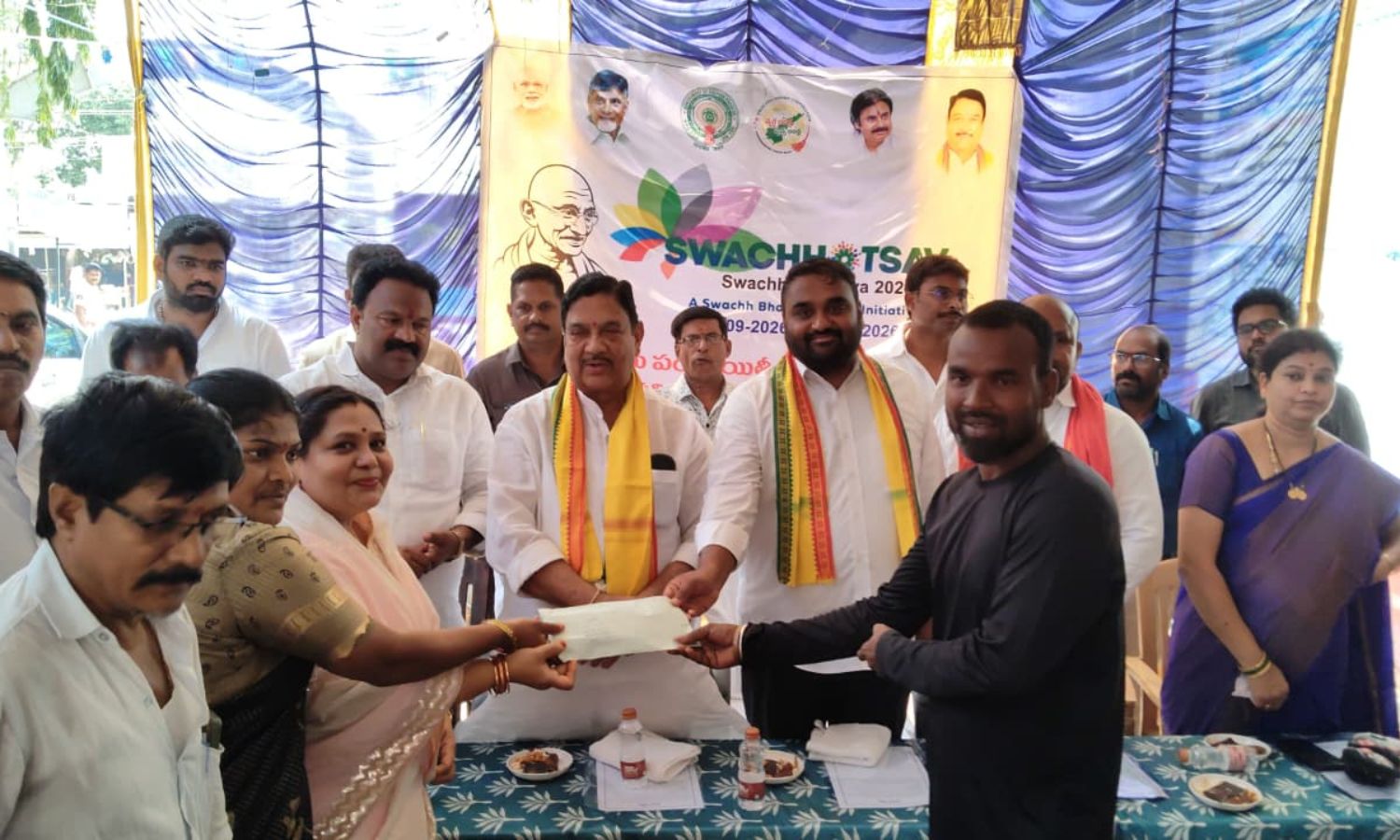 Cheepurupalli: స్వచ్ఛతా హి సేవా 2026 కార్మికులను స