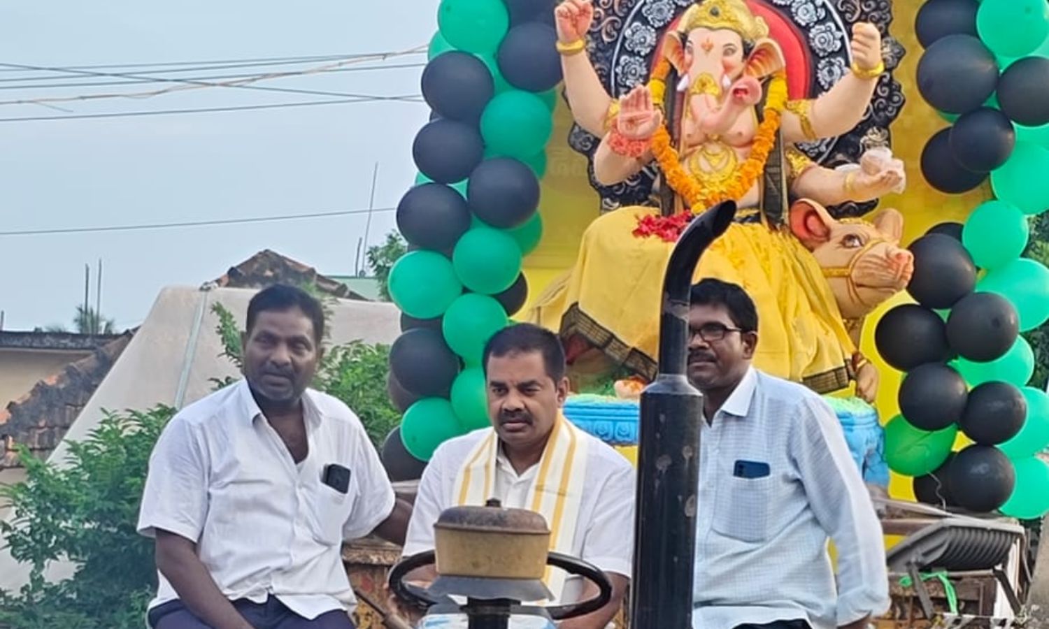 Sathupalli: గణేశ్ నిమజ్జనంలో పాల్గొన్న మాజీ మున్సి