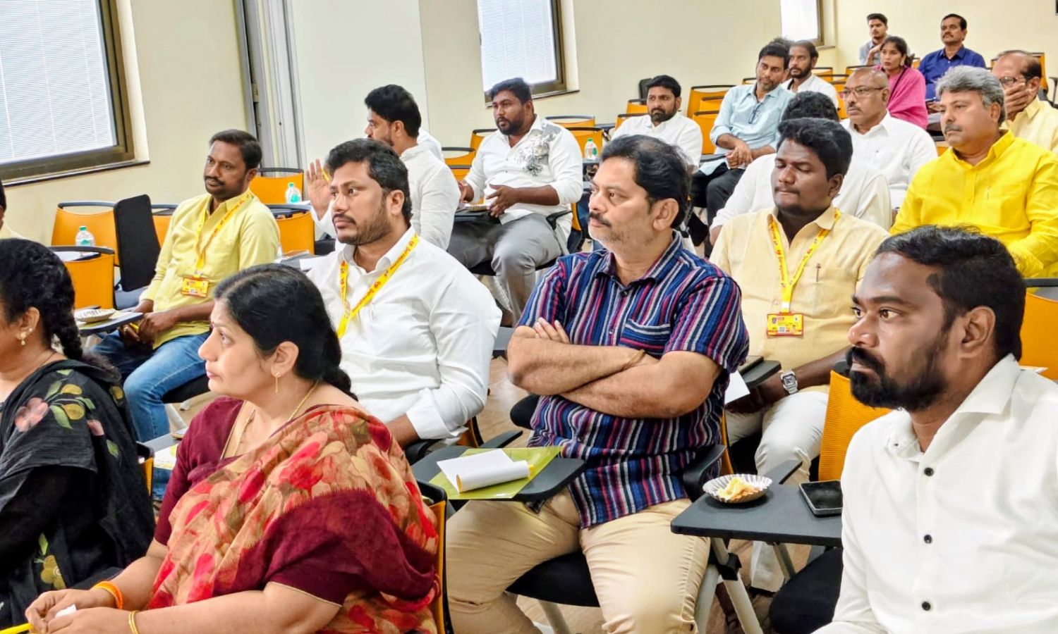 Prakasam: టీడీపీ కార్యాలయంలో డిబేటర్ల భేటీ, గంజాం 