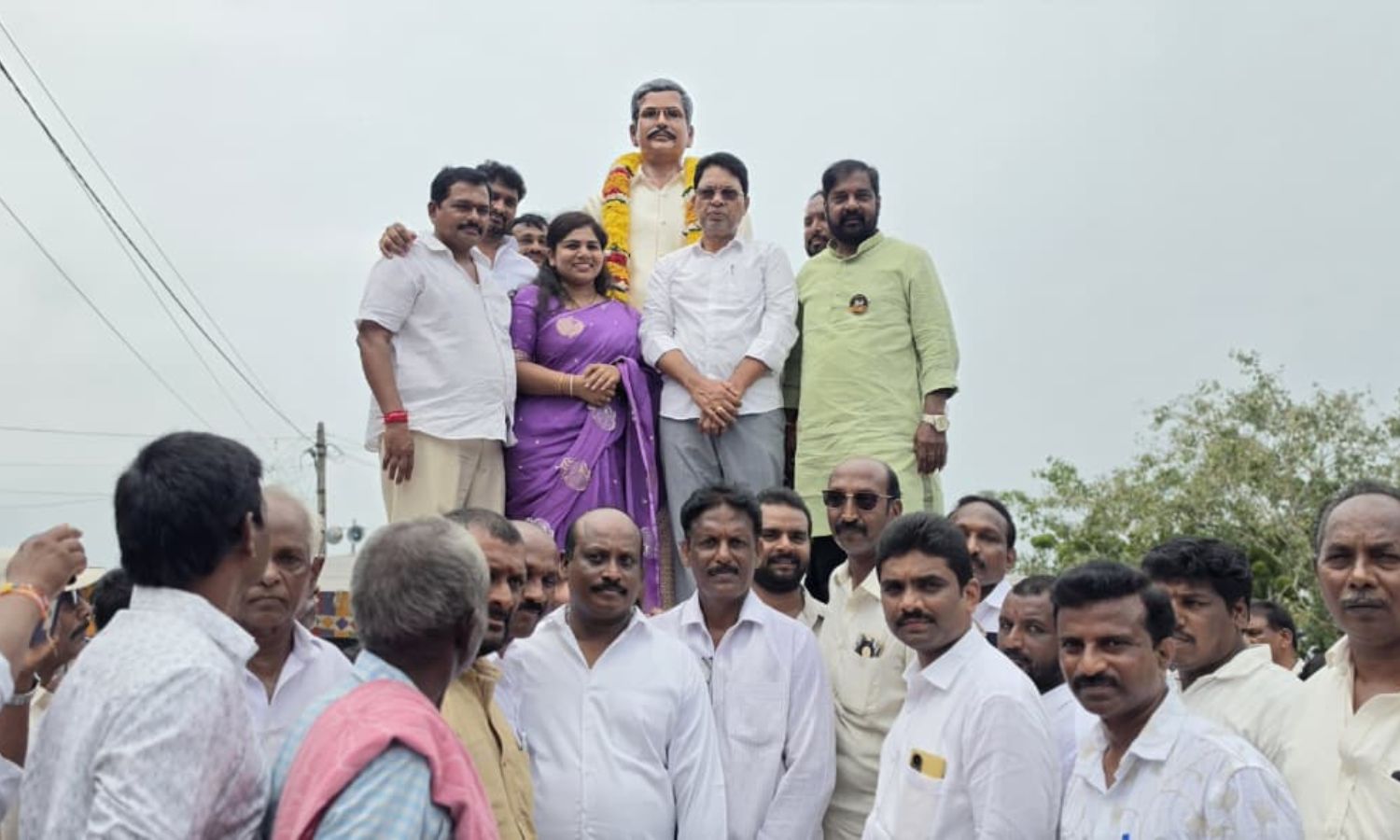 Sakhinetipalli: మాజీ ఎంపీటీసీ పడాల సత్యనారాయణ విగ్