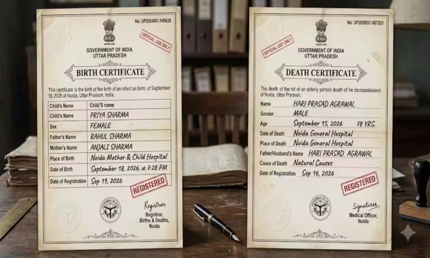 Birth & Death Certificates Rules