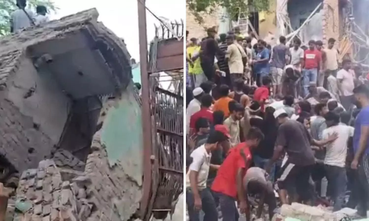 Delhi: దిల్లీలో ఘోర ప్రమాదం.. కుప్పకూలిన ఐదంతస్తుల భవనం Delhi: దిల్లీలో ఘోర ప్రమాదం.. కుప్పకూలిన ఐదంతస్తుల భవనం