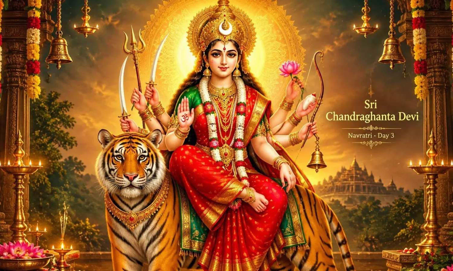 Annapurna and Chandraghanta: దుర్గాదేవిని అన్నపూర్ణగా, చంద్రఘంఠగా ఎందుకు పూజిస్తారో తెలుసా? Annapurna and Chandraghanta: దుర్గాదేవిని అన్నపూర్ణగా, చంద్రఘంఠగా ఎందుకు పూజిస్తారో తెలుసా?