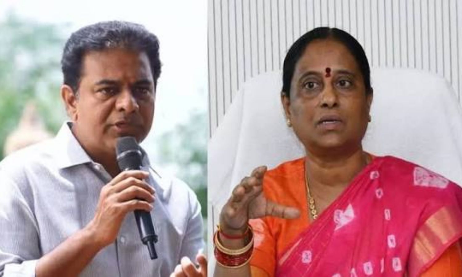 Konda Surekha’s Public Reversal: A Sudden Apology to K.T. Rama Rao Shakes Telangana Politics